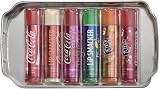 Lip Smacker Coca-Cola Tin Collection 6 Flavored Lip Balms Kids Gift Set view 4