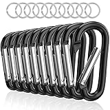 Sprookber 3" Aluminum Carabiner D Ring, Caribeener