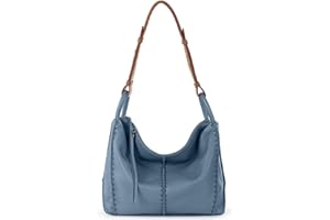 The Sak Los Feliz Hobo Purse - Premium Large Leather Women's Handbag for Everyday & Travel - Durable Purse With Zipper Pocket