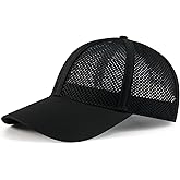 VOBOOM Unisex Full Mesh Trucker Baseball Cap | All-mesh breathable lightweight trucker cap, great for summer outdoor sports