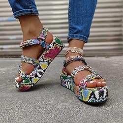 Gibobby Sandals for Women Wide Width,Open Toe Slip