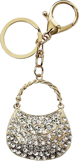 Amazon Co Jp バッグチャーム キーホルダー ラインストーン プレゼント ギフト 人気 Bag バッグ カバン J133 服 ファッション小物