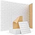 Soundproof Wall Panels, Kuchoow Sound Proof Panels for Walls, 12 Pack High Density Acoustic Panels Sound Absorbing Self-Adhesive, Acoustic Wall Panels for Walls Door Ceiling 12" X 12" X 0.4" White