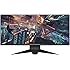 Alienware 1900R 34.1", Curved Gaming Monitor LED-Lit, WQHD 3440 x 1440p Resolution, 4ms 120Hz Overclocked Refresh Rate, NVIDIA G-Sync, 21:9 Aspect Ratio, HDMI, Display Port, 4x USB 3.0, AW3418DW