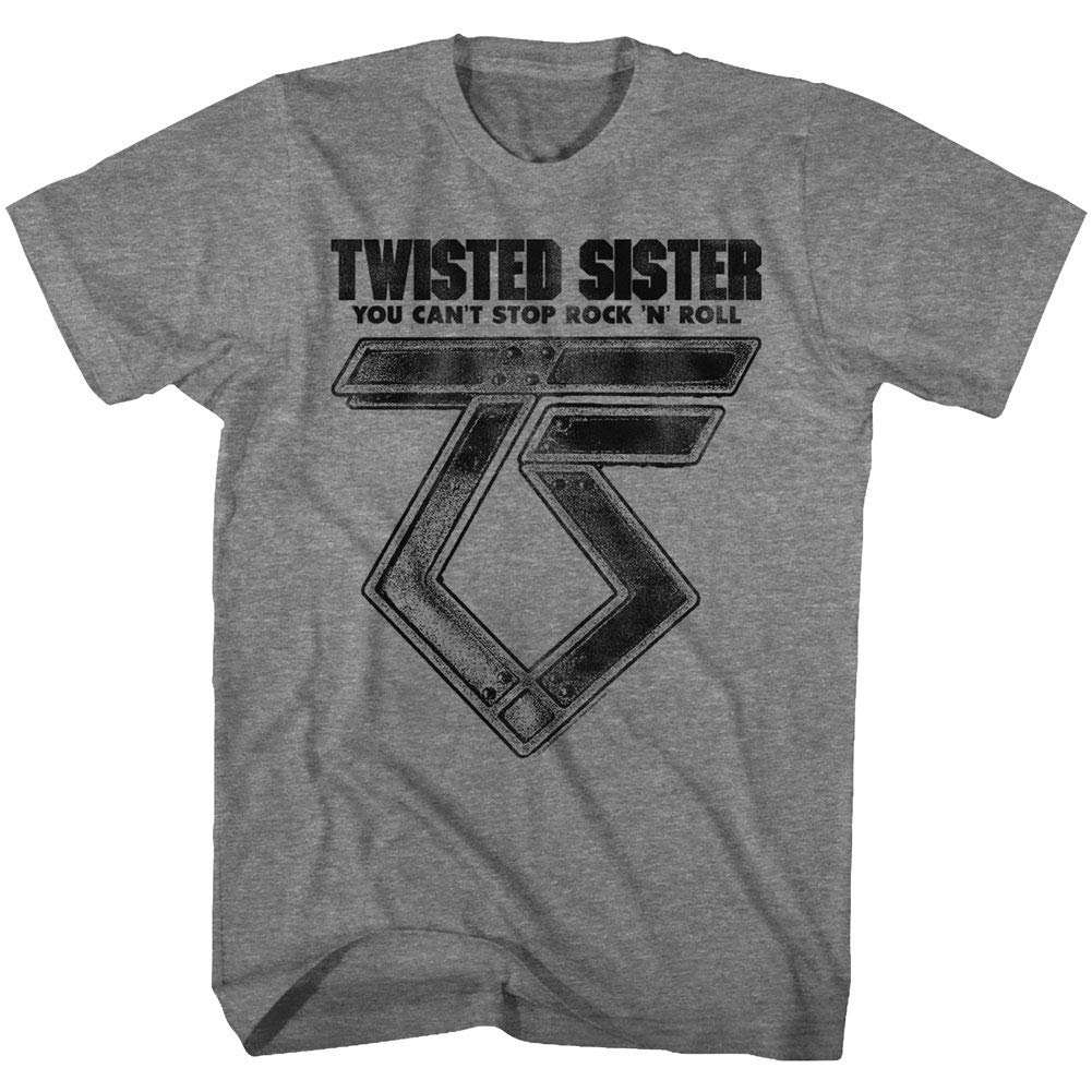  Twisted Sister Heavy Metal Band Can't Stop Rock'n'roll Adult Tee T Shirt