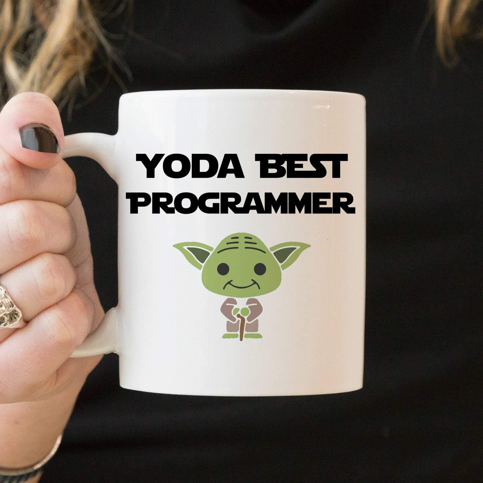 Programmer Gift Funny Programmer Mug Yoda Best Programmer Mug Best Programmer Ever Coffee Mug Programmer Birthday Gift