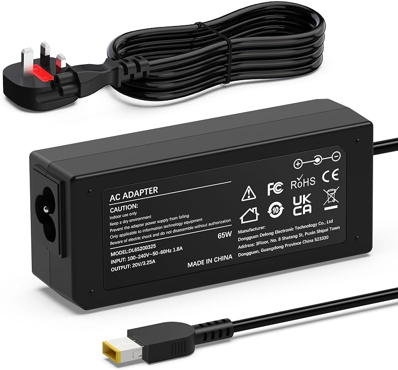 VUOHOEG 65W Lenovo ThinkPad Charger ADLX65NLC2A NCC3A NCC2A X270 X250 X240