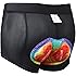 Short Cycliste Femme Skysper - Rembourrage Gel 3D, Noir/rose, 2XL
