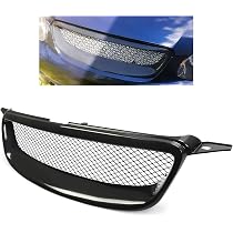 Glossy Black Mesh Bumper Grille For Toyota Corolla 2003-2007 – JDM Style, Direct Fit, Powder-Coated