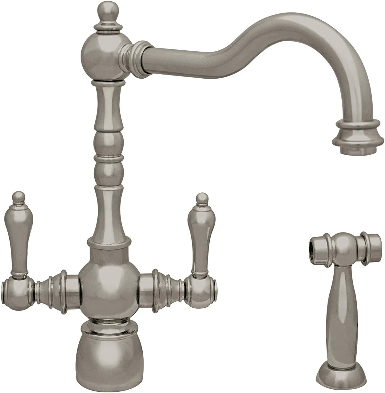 Englishhaus dual lever handle kitchen faucet