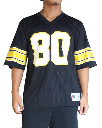 Amazon チャンピオン Champion フットボールシャツ 七分袖