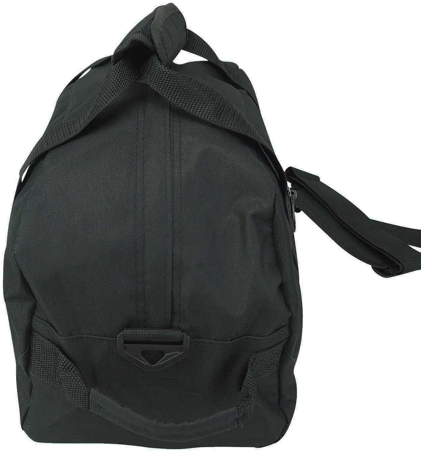  | DALIX 14" Small Duffle Bag Two Toned Gym Travel Bag (Black) | Sports Duffels