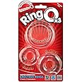 Screaming O Ringo, Clear - Cock Ring Set of 3 - Penis Ring, Stretchy, Comfortable Pleasure Ring - Couple Sex Toys, Dick Ring for Mutual Pleasure