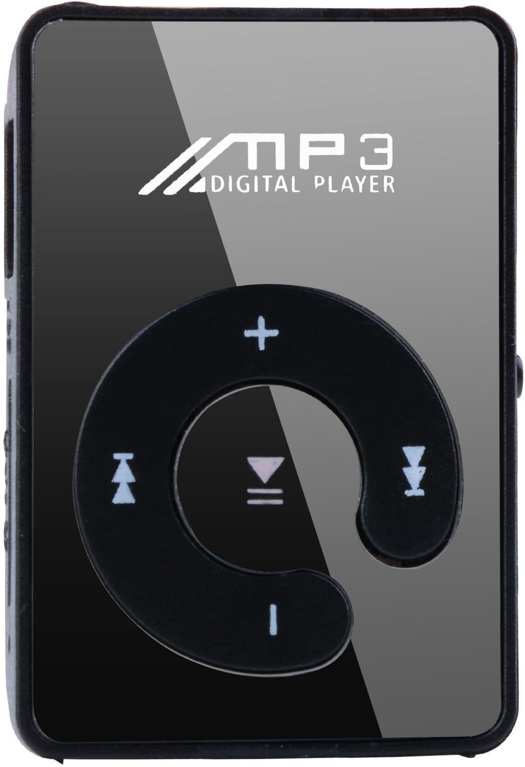 Chiak Mini Fashion Sport USB Micro SD TF Mirror Small Mp3 Player with Clip