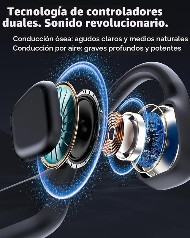 Auriculares Conducción Ósea Natación, IPX8, MP3 8 GB, Bluetooth 6.0 — foto 6 de 8