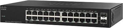 Cisco SG112-24-EU 24-Port Gigabit Ethernet Unmanaged Network Switch