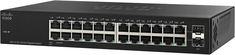 Cisco SG112-24-EU 24-Port Gigabit Ethernet Unmanaged Network Switch