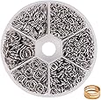 Anellini di congiunzione in Argento 925 col. oro-rosa (10 pz.) – Il