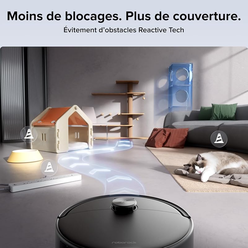 Qrevo 2 Pro Aspirateur Robot Laveur avec Station, 25 000 Pa — photo 7 sur 8