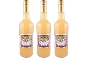 BOSCOLI FAMILY Boscoli Dirty Martini Olive Juice - 25 oz Bottle, Pack of 3, All Natural, Gluten-Free - Premium Cocktail Mixer for Martinis & Bloody Marys