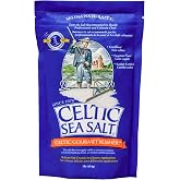 Celtic Sea Salt Kosher, Unrefined Kosher Salt Flakes for Cooking, 1 lb | Seawater-washed flakes with 70+ trace minerals for meat, vegetables, and pasta water; chef trusted, lower sodium