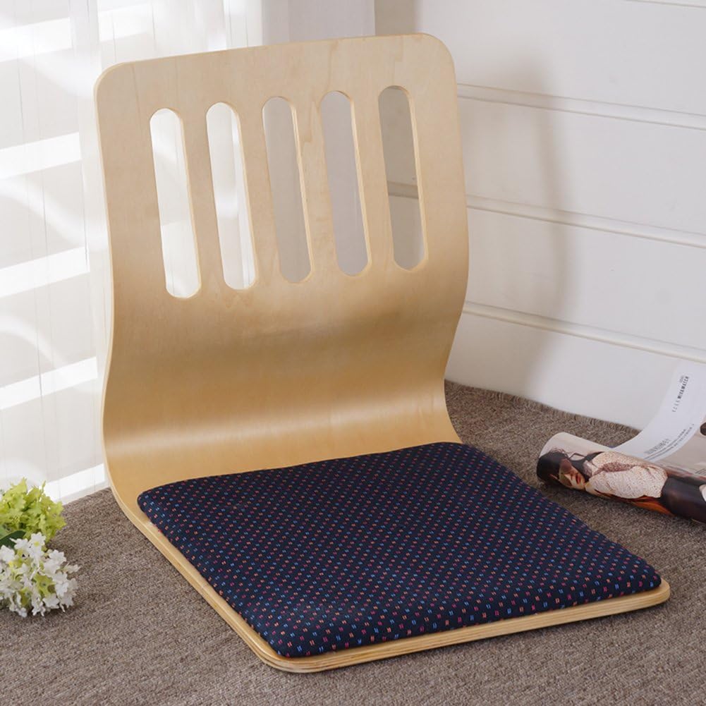 QIQ Tatami Room Chair,Bed Dormitory Back Chair Japanese Legless Chair Bay Window Backrest Chair Lazy Chair Cushion