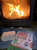 Hotblocks 12pk Eco Wood Briquettes 864 Total Approx 750kg Pallet Ready to Burn view 3