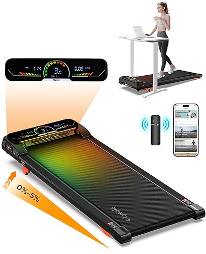 Electric Treadmill Barwing Walkingpad Mini Treadmill Ultra Slim