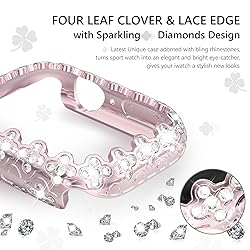 WINGLE Bling Bumper Case Compatible with Apple
