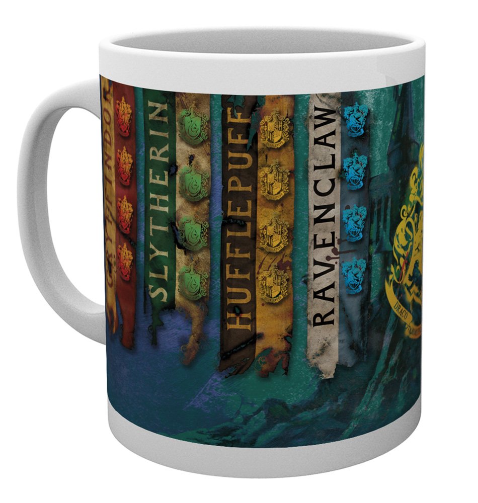 GB eye Harry Potter House Flags Mug