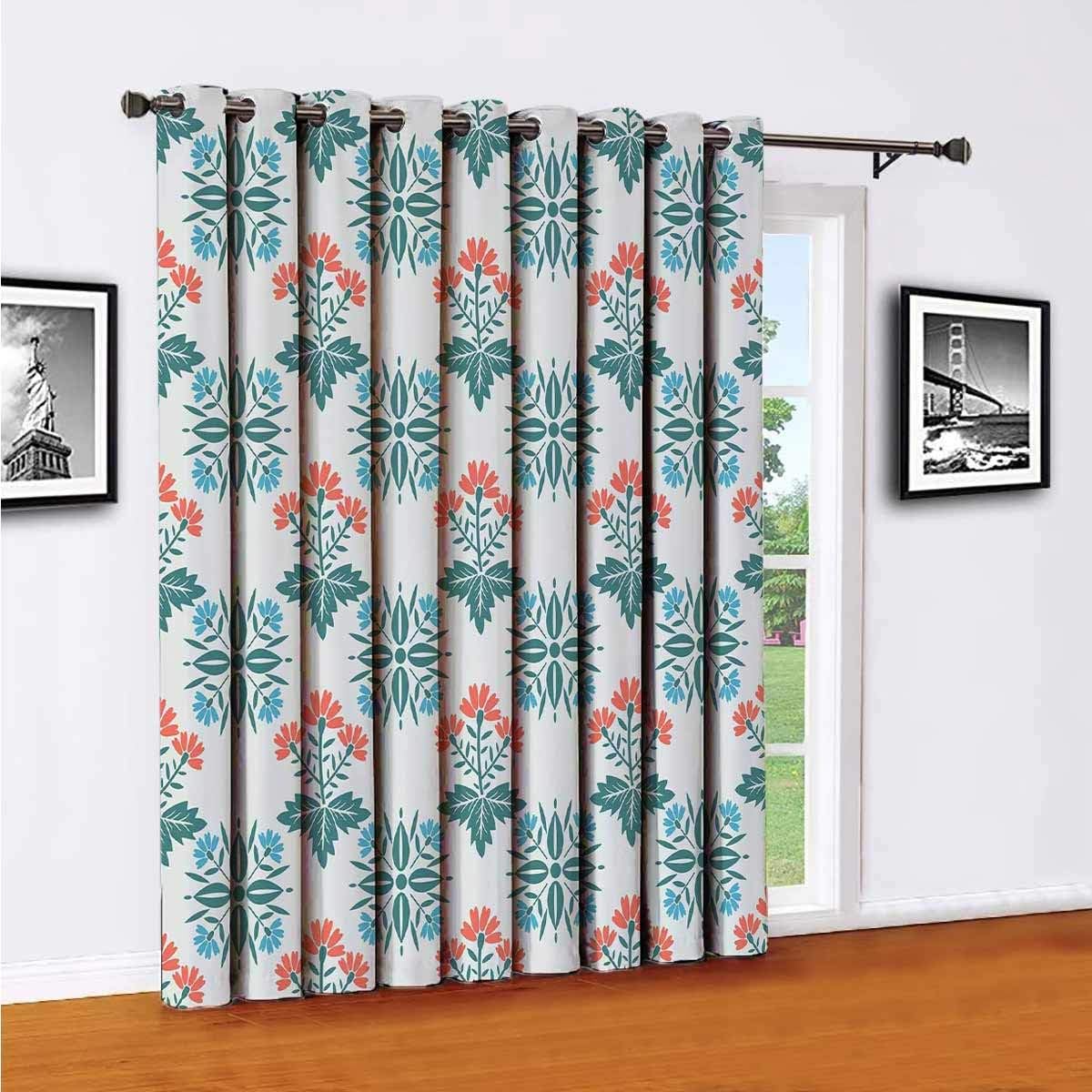 Seafoam - Cortinas para puerta corredera, cortinas de patio, arreglo