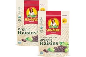 Sun Maid Organic Raisins Net wt 64 oz, 64 Ounces