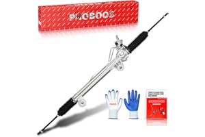 PHOBOOS Hydraulic Power Steering Rack and Pinion Assembly Compatible with Chevrolet Silverado 1500 & GMC Sierra 1500 Classic, 1999-2007, New Unit, Leak-proof, Direct Bolt-On Fit, Ref. 97-1000