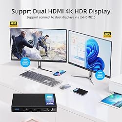 MeLE Quieter2Q Fanless Mini PC, Celeron J4125 8GB