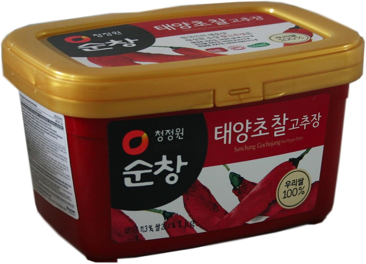 Sunchang Gochujang (hot pepper bean paste) 1KG Medium Heat Amazon