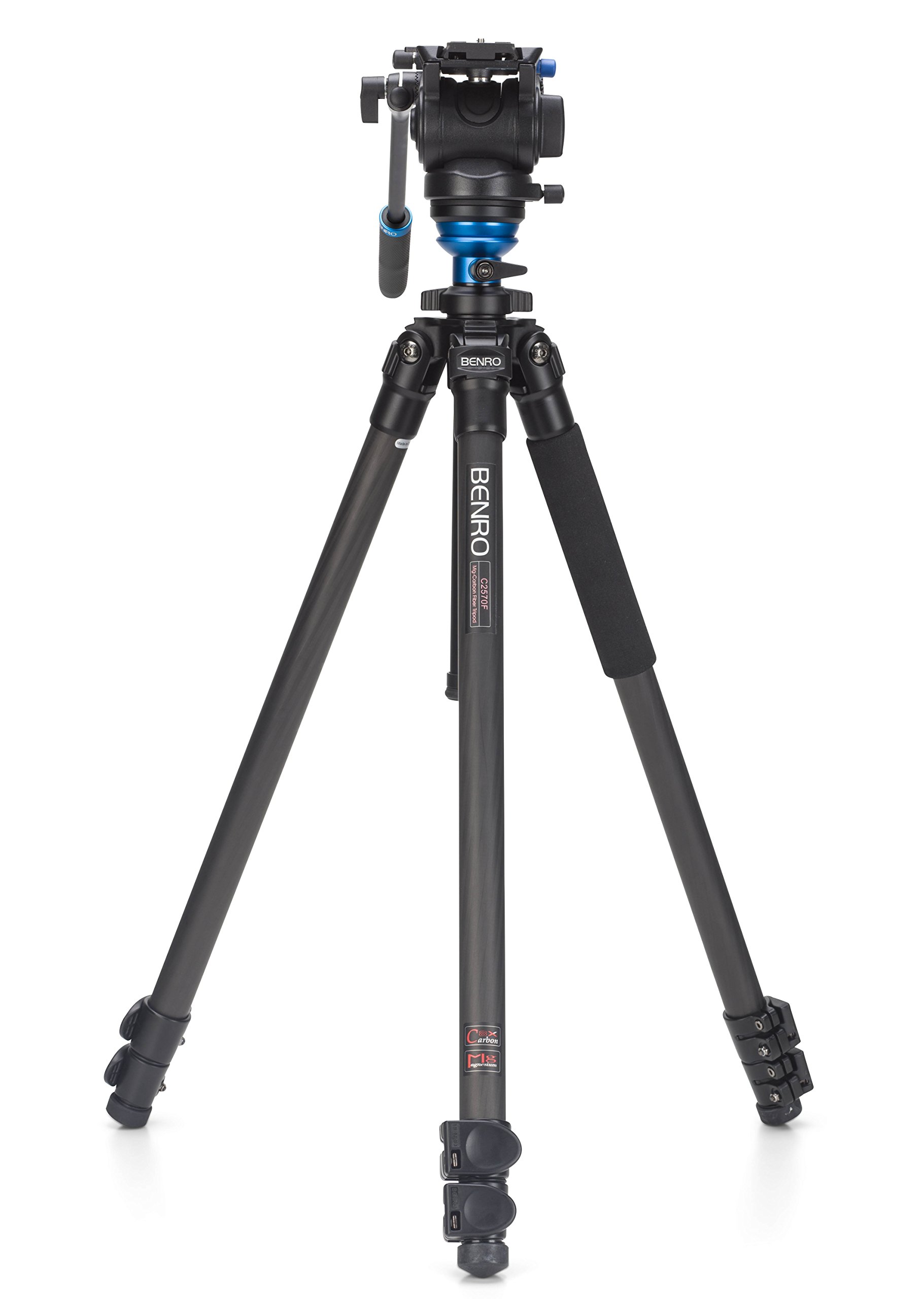 Benro C2573FS4 Video Tripod Kit with Single Legs