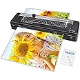 Laminator Machine A3 Laminating Machine with Built-in Trimmer, Fast Warm-up 13 Inch Cold and Thermal Lamination with 50 Laminating Sheets, 5-in-1 Portable Laminators for Home Office School Use