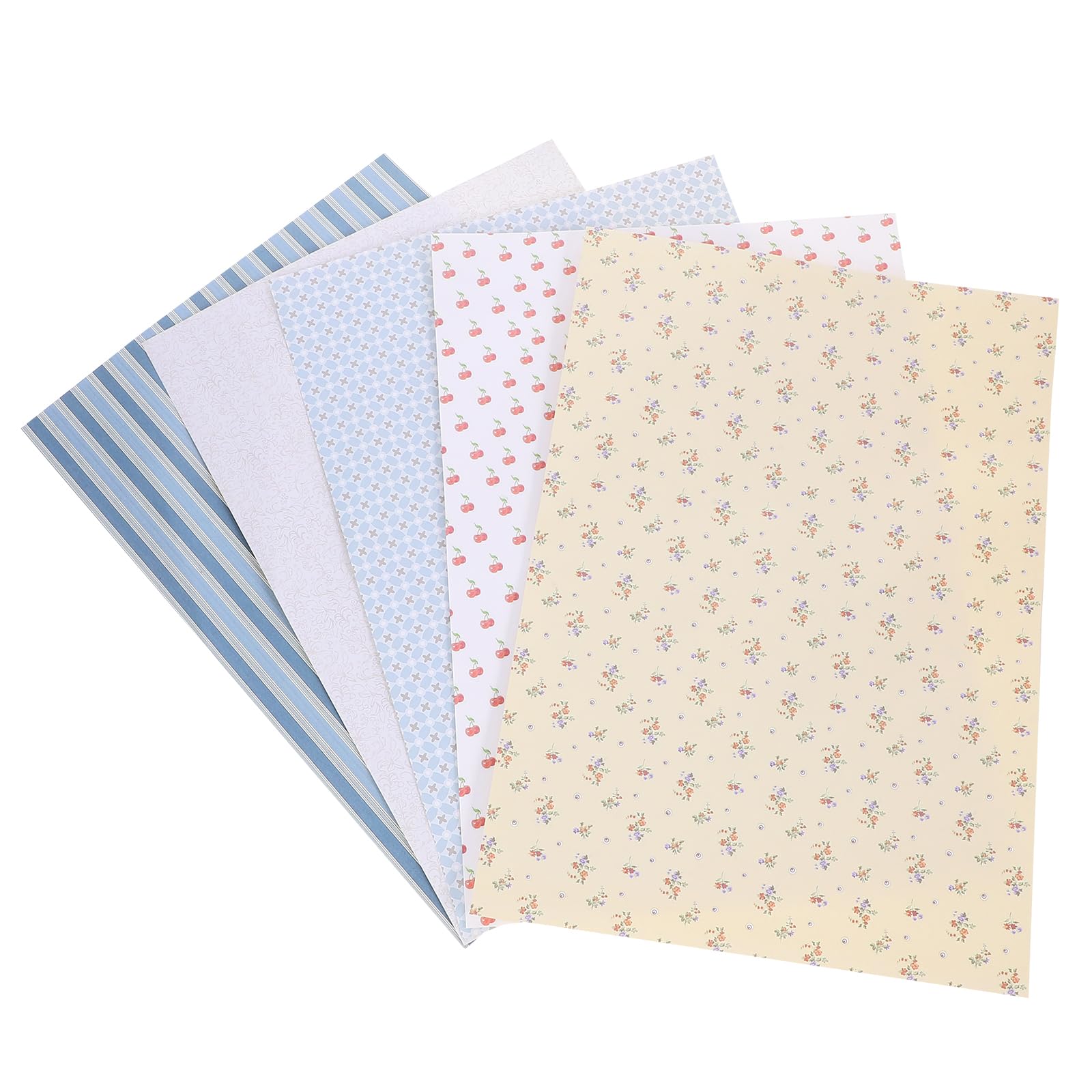 Photo 1 of 25 Sheets Dollhouse Wallpaper and Flooring Peel and Stick Self-Adhesive Miniature Wall Paper for 1:12 Scale Dollhouse Decoration Assorted Colors 11.41 X 8.26 Inches