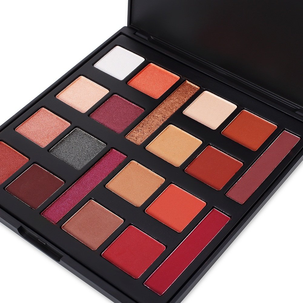 Pro Eyeshadow Palette, Valuemakers Shimmer & Matte Eye Palette-Waterproof Neutrals Cosmetics Make Up Tools Kit(20 Colours)