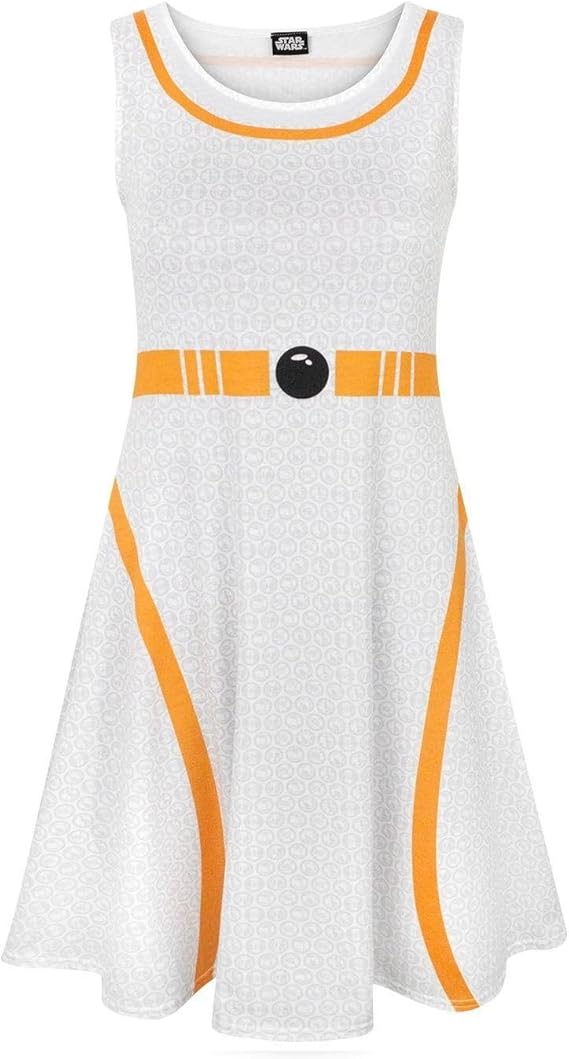 Amazon Co Jp スター ウォーズ Star Wars オフィシャル商品 レディース 8 コスチューム ワンピース Xxx Large ホワイト ホビー