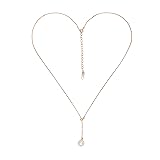 ITIEBO パール ネックレス シルバー925ネックレス レディース 真珠 ペンダント 9cm ペンダントの長度調節可能 誕生日 結婚記念日 プレゼント 