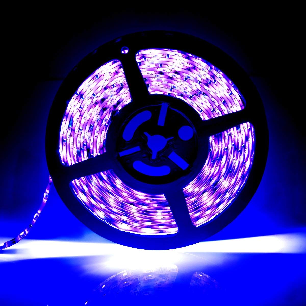 Uv Blacklight Led Strip Light 16 4ft 5m 3528 Smd 300leds