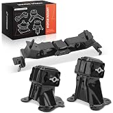 A-Premium Engine Motor Mount and Transmission Mount Kit, Set of 3 | Compatible with Jeep Grand Cherokee 2006-2008 6.1L, Grand Cherokee 2009-2010 5.7L 6.1L, Commander 2009-2010 5.7L
