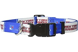 Hunter Company NHL New York Rangers Adjustable Pet Collar