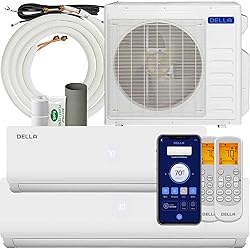 DELLA 27K BTU ODU 2 Dual Zone 9000 18000 BTU 19