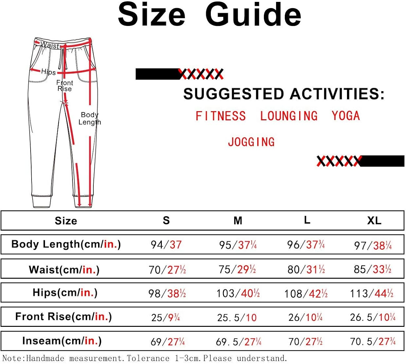icyzone Women's Active Joggers Sweatpants - Athletic Yoga Lounge Pants with Pockets: Clothing