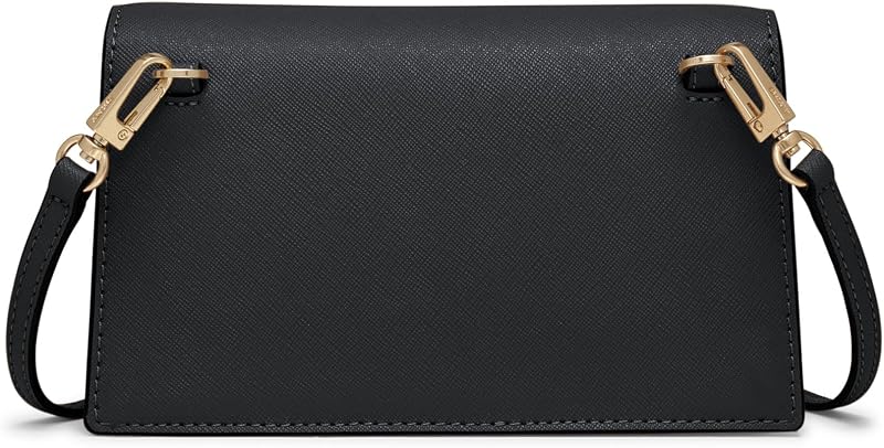 Cartera Avril para mujer en un bolso de mano, Negro/dorado, One Size, Bolso de mano