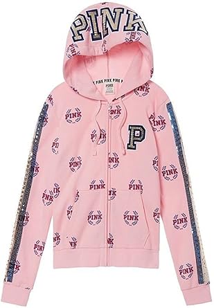 victoria secret pink full zip hoodie