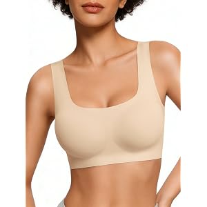 Avidlove Women's Comfy Pullover Wireless Bra Seamless Bralettes No Underwire T Shirt Wirefree Wide Straps Sleep Everyday Bras