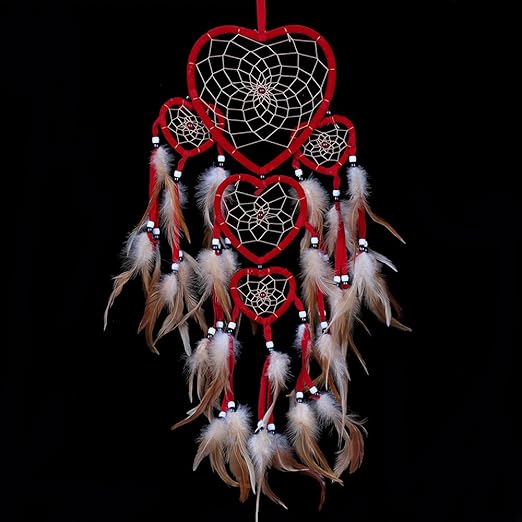 Large Handmade Dream Catcher Traditional Dreamcatcher Feather Wall